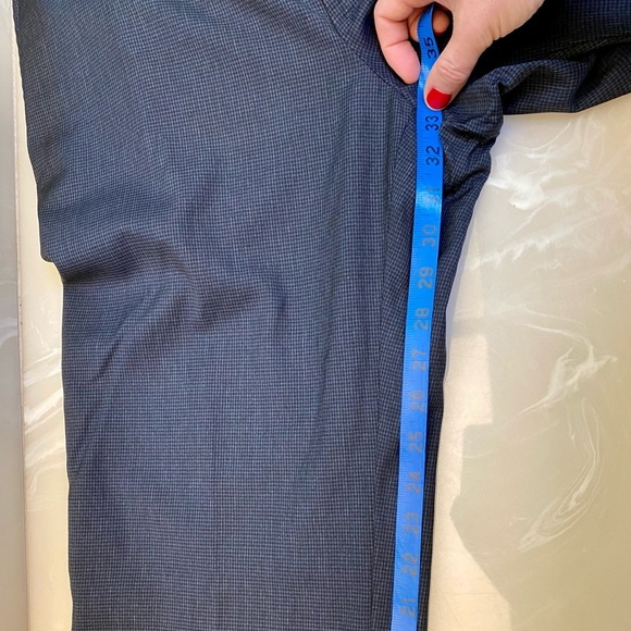 Hugo Boss Jeffrey trousers navy houndstooth - Picture 5 of 6